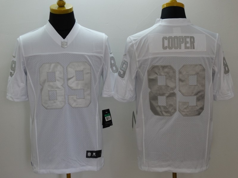Men's Las Vegas Raiders Amari Cooper #89 White Jersey